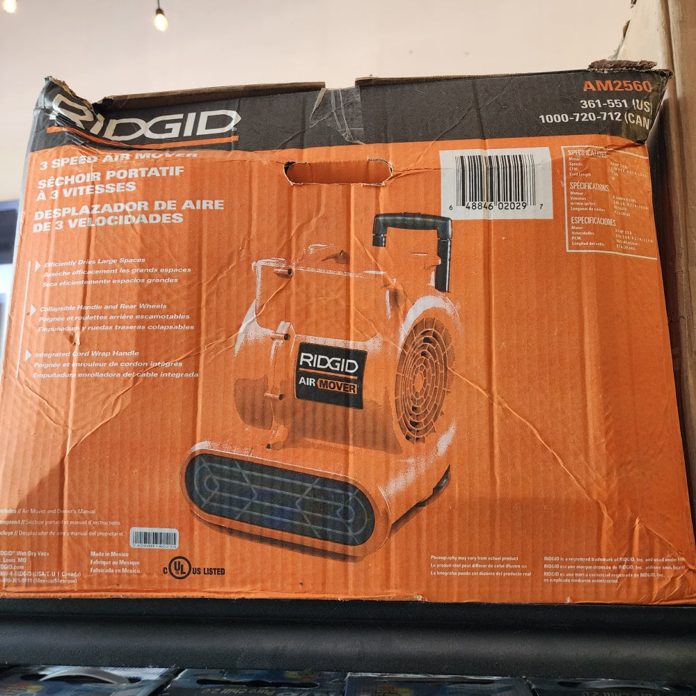 1625CFM Powerful And Portable Air Mover 1625CFM Powerful And Portable Air Mover